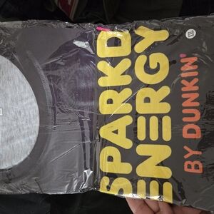 Dunkin' Graphic T-Shirt in Black and Yellow